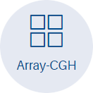 Array CGH genome-wide search for loss and gain in genetic material